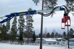 Hydraulická ruka na přívěsy za čtyřkolky